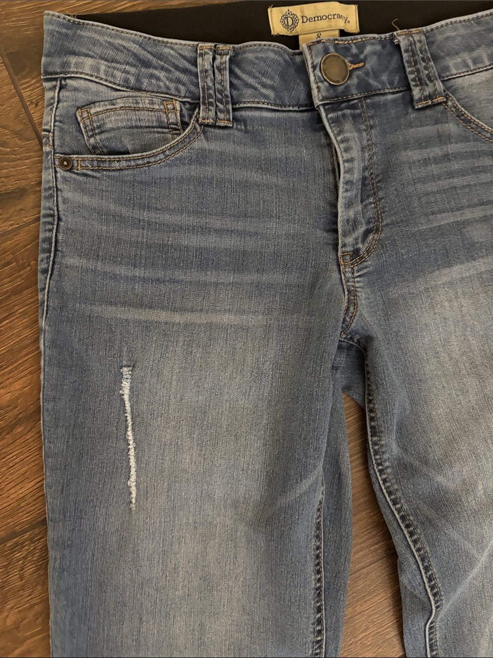 Democracy Itty Bitty Bootcut Jeans View 6